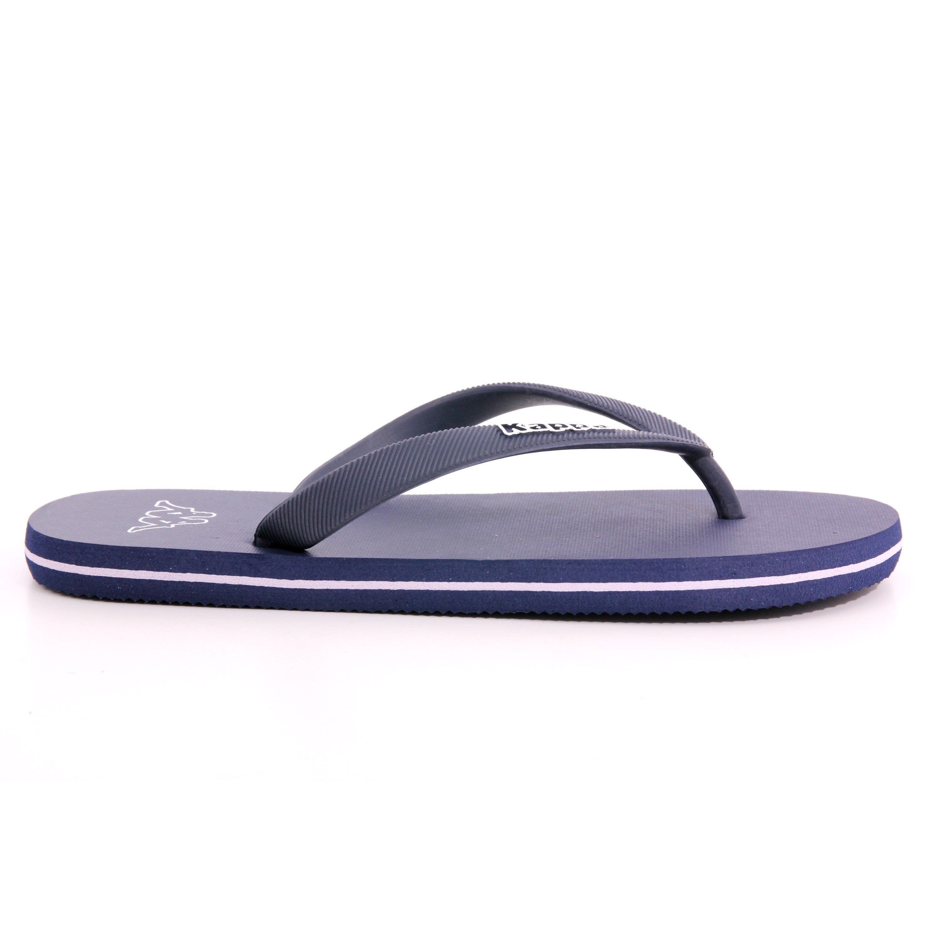 LOGO MOKER THONGS A1F BLUE MARINE-WHITE