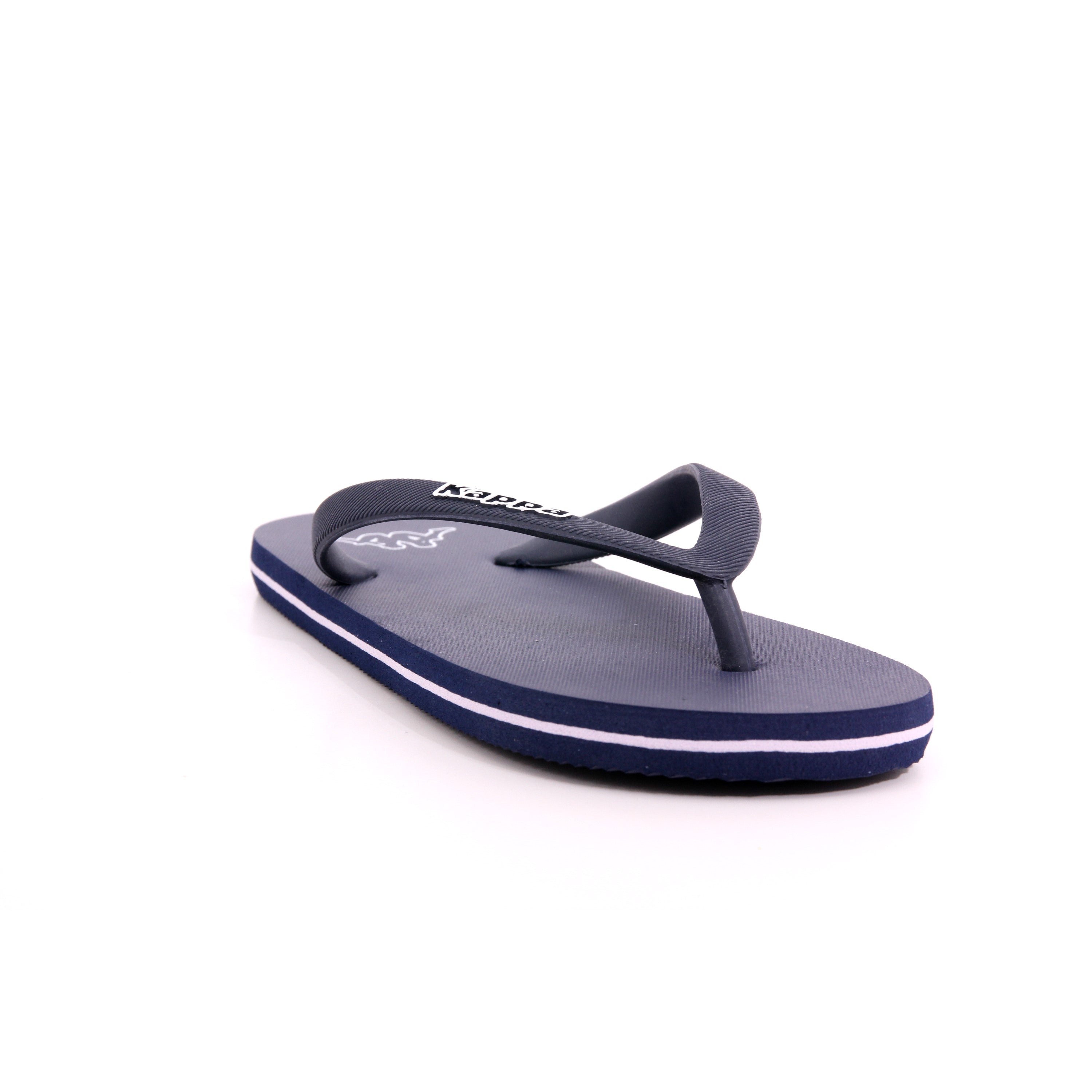 LOGO MOKER THONGS A1F BLUE MARINE-WHITE