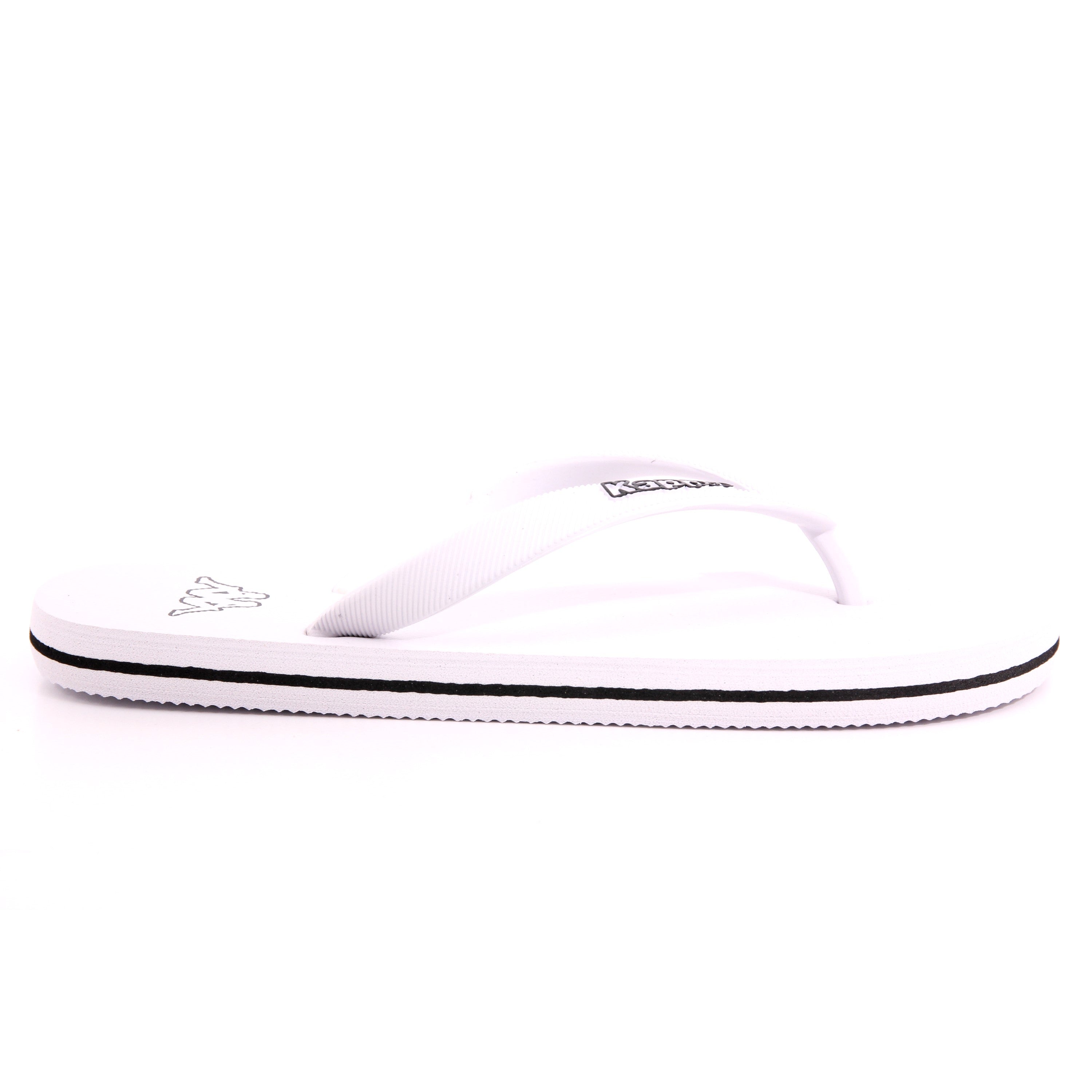 LOGO MOKER THONGS 917 WHITE - BLACK