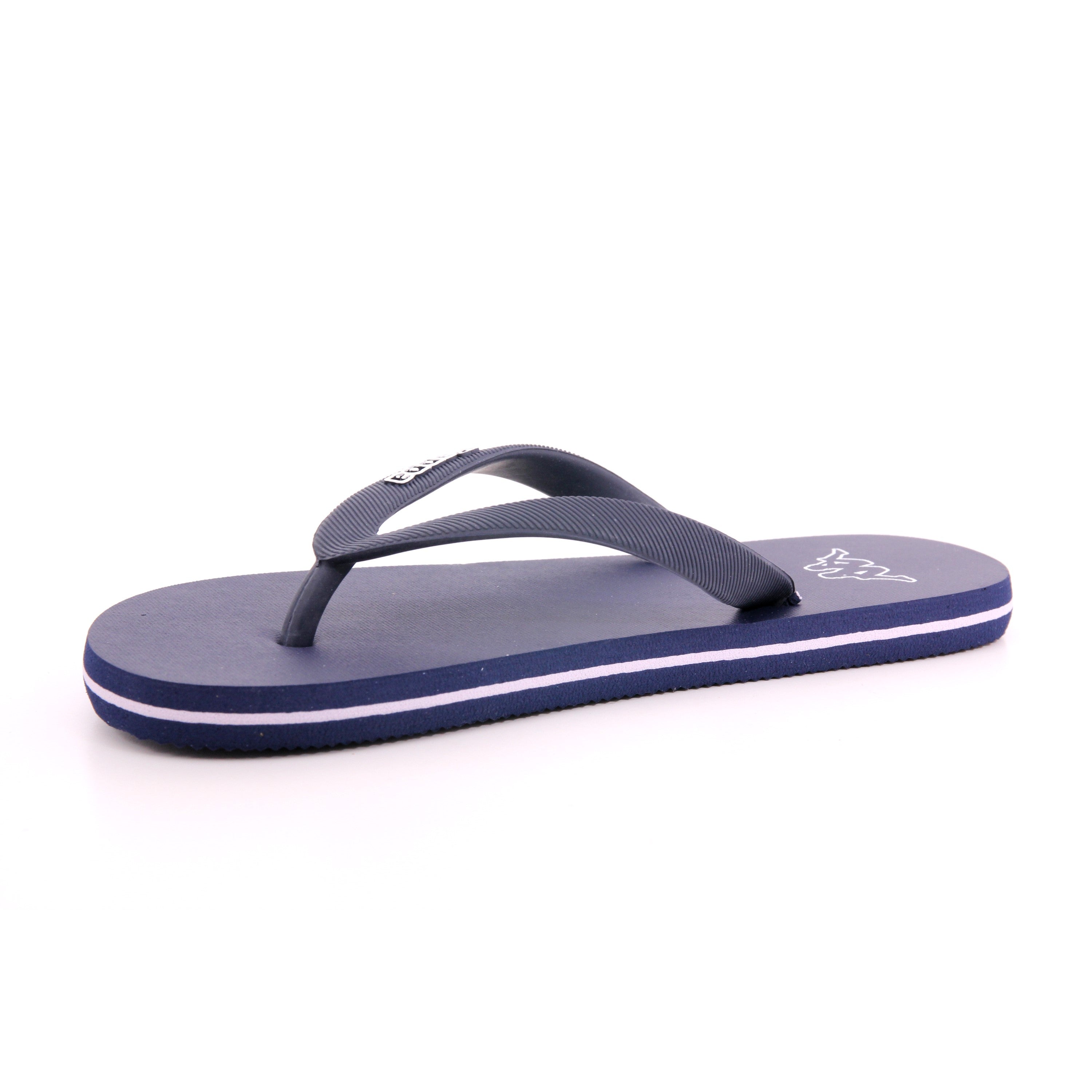LOGO MOKER THONGS A1F BLUE MARINE-WHITE