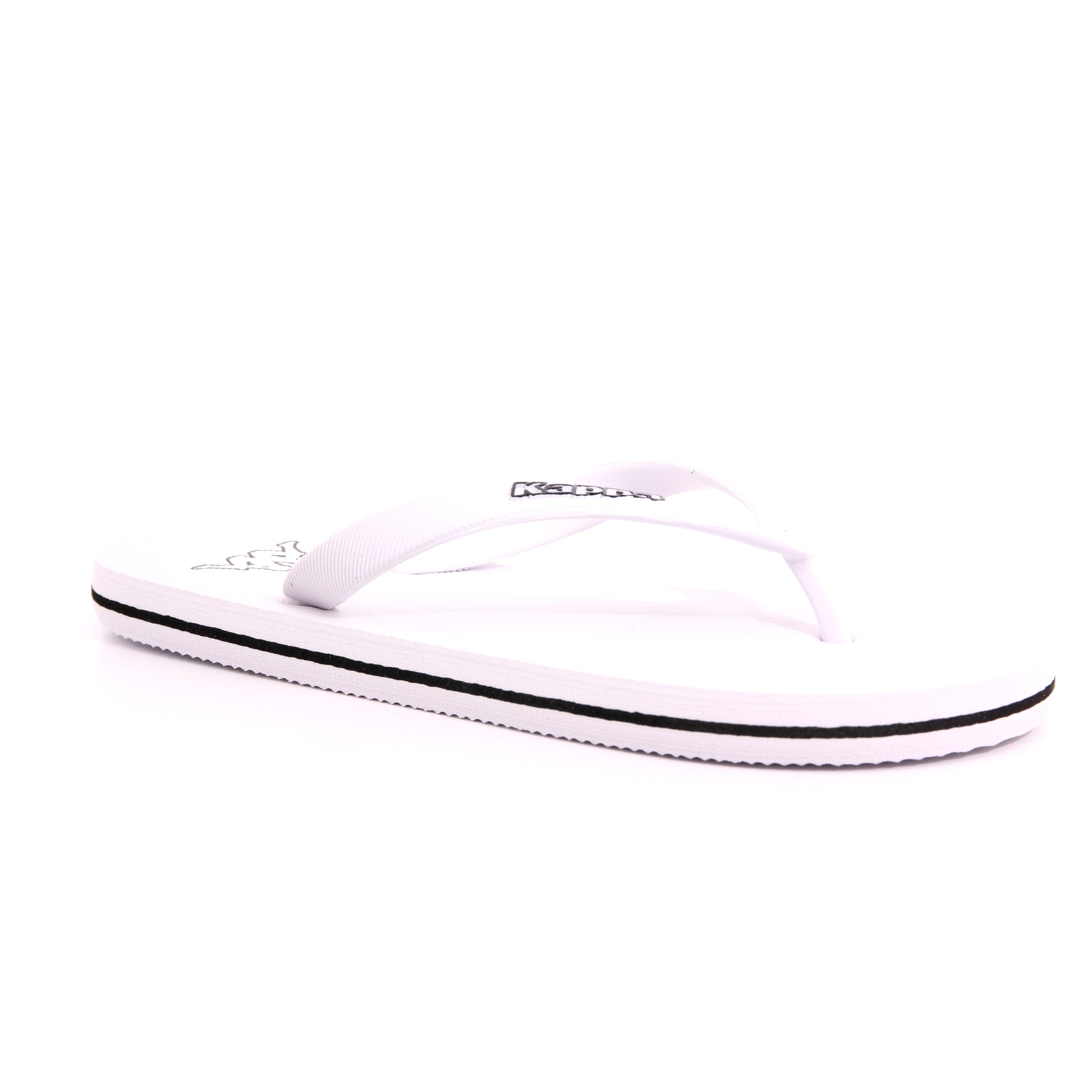 LOGO MOKER THONGS 917 WHITE - BLACK