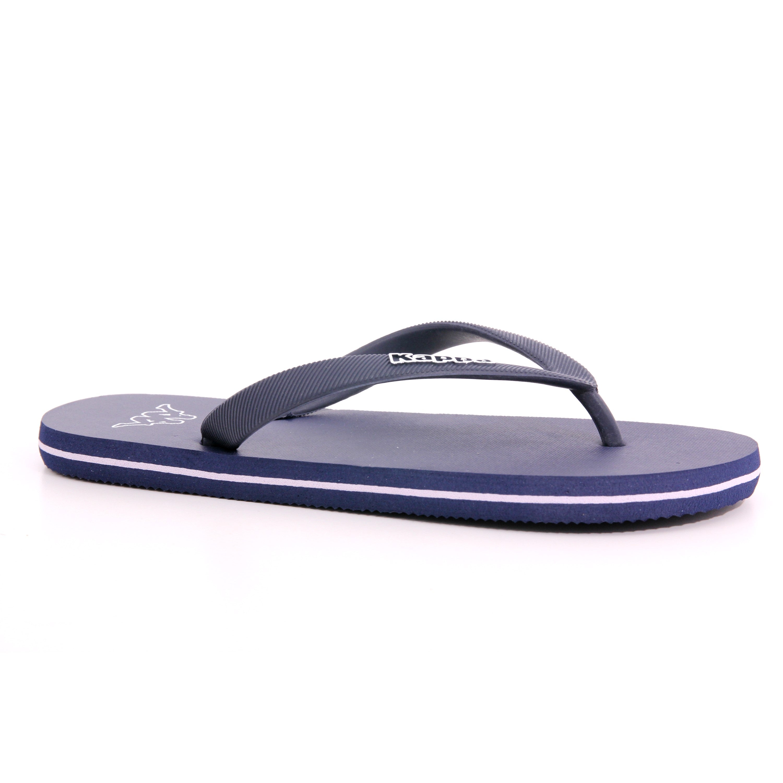 LOGO MOKER THONGS A1F BLUE MARINE-WHITE