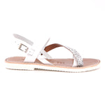 SANDALO DONNA VAC/VAC/GLIT/VAC COL. BIA/BIA