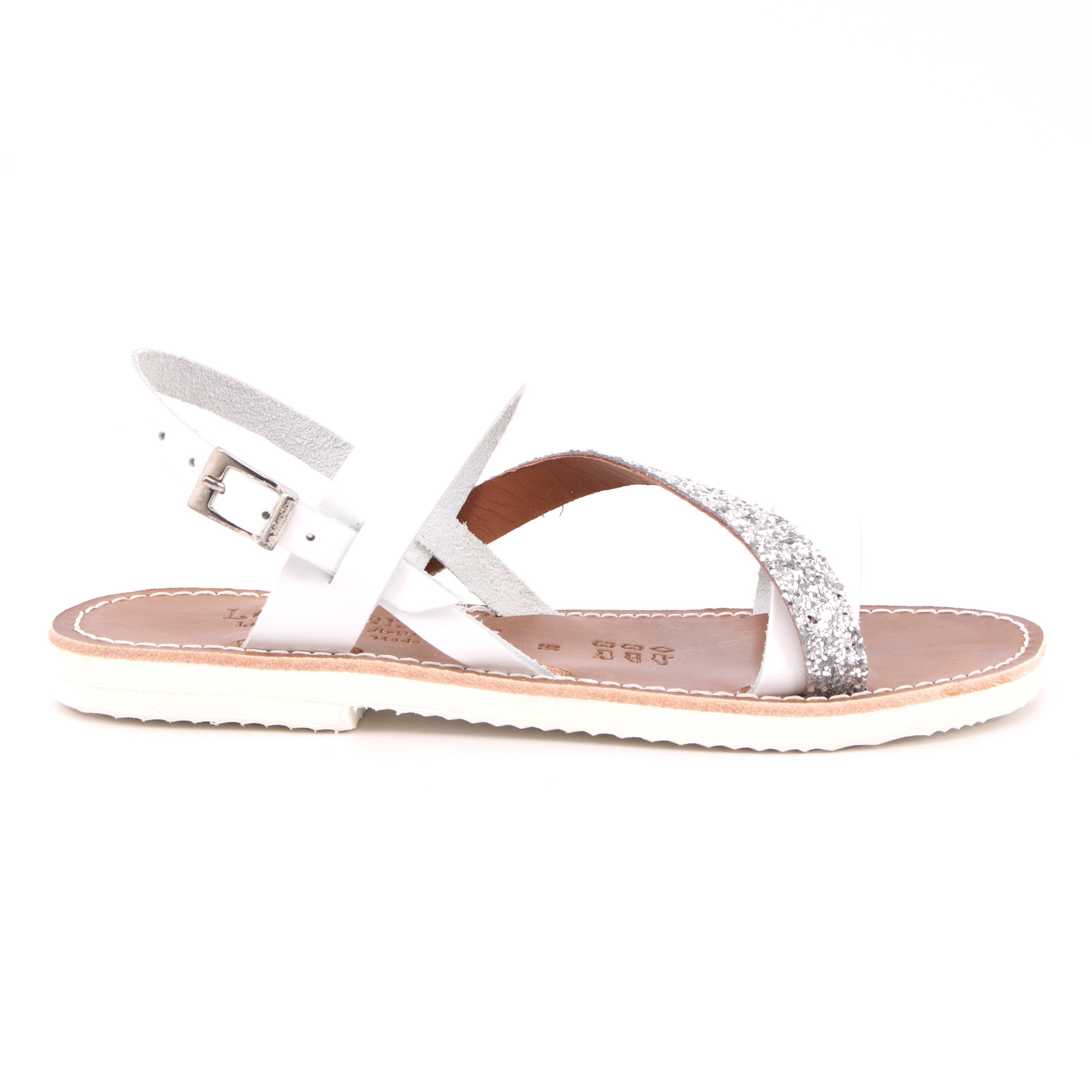 SANDALO DONNA VAC/VAC/GLIT/VAC COL. BIA/BIA