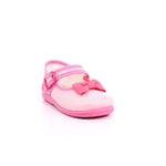 BALLERINA FIBBIA METAL FRAGOLA + FIOCCO