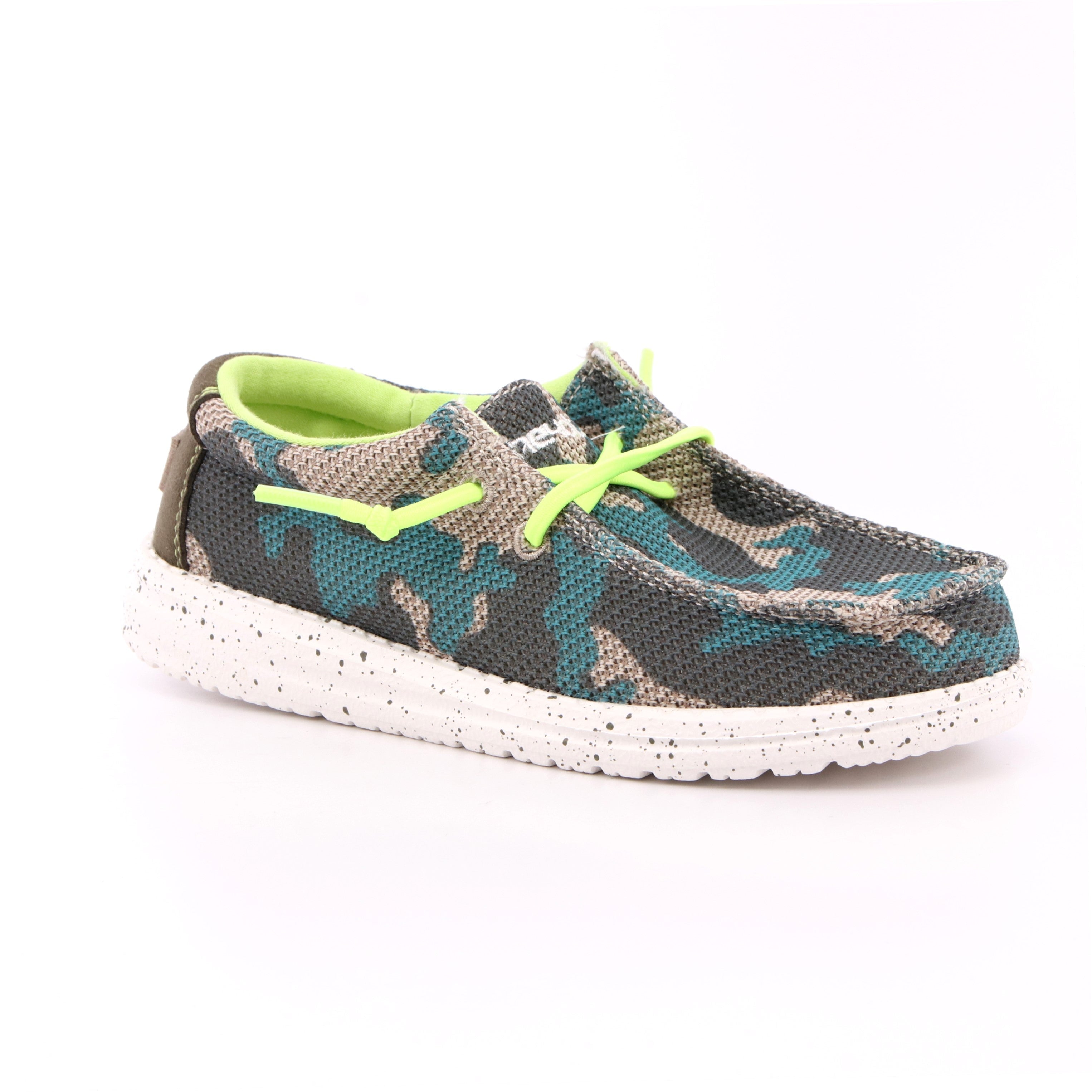 WALLY YOUTH SOX TAUPE CAMO