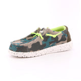 WALLY YOUTH SOX TAUPE CAMO