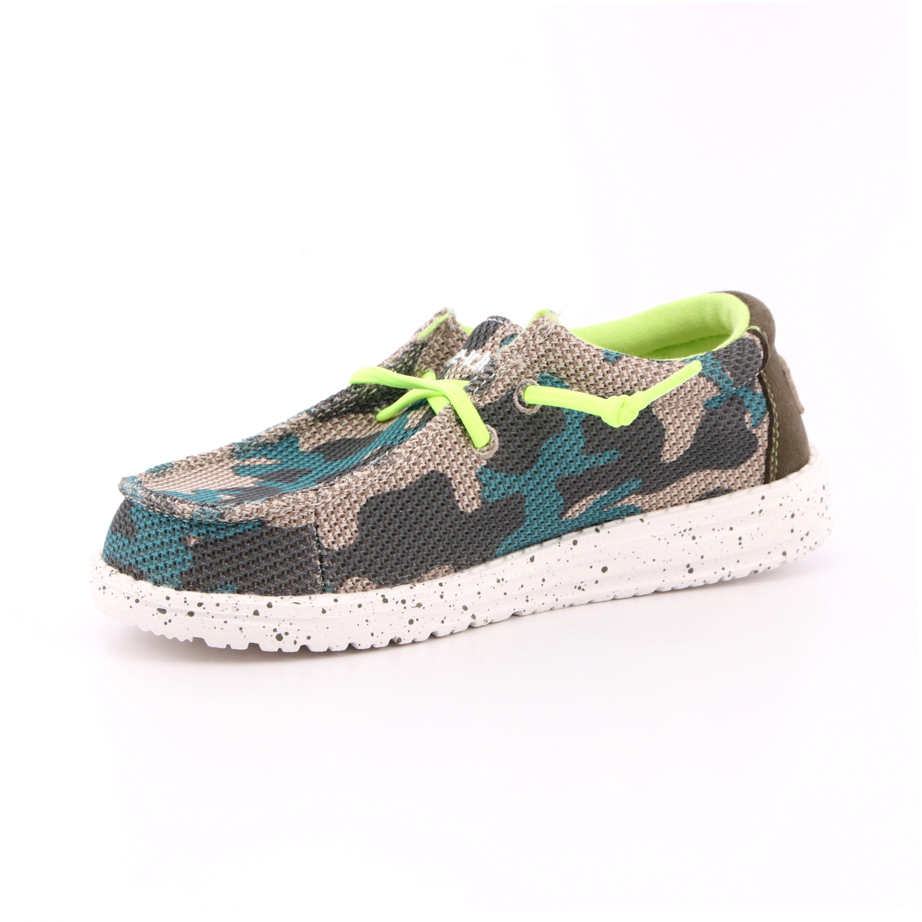 WALLY YOUTH SOX TAUPE CAMO