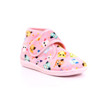 POLACCHINO VELCRO BIMBO ROSA