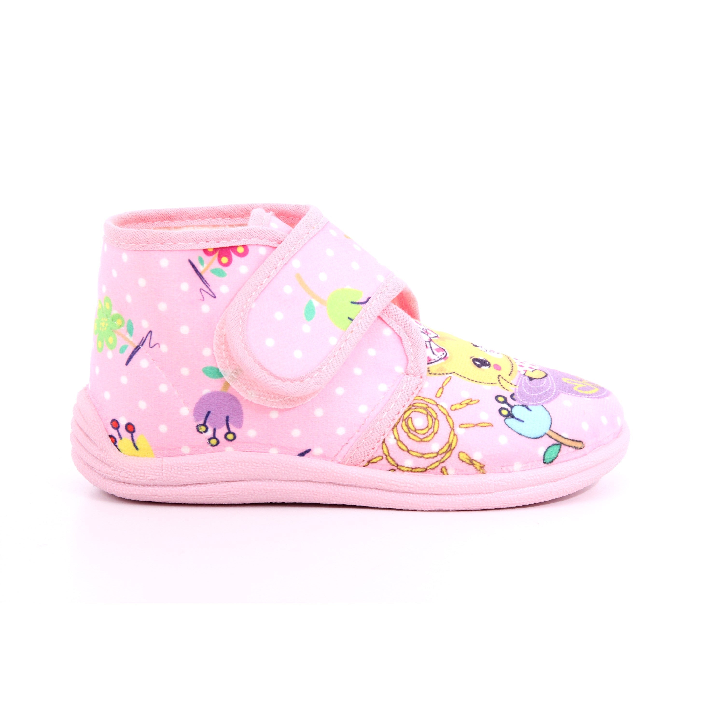 POLACCHINO VELCRO BIMBO ROSA