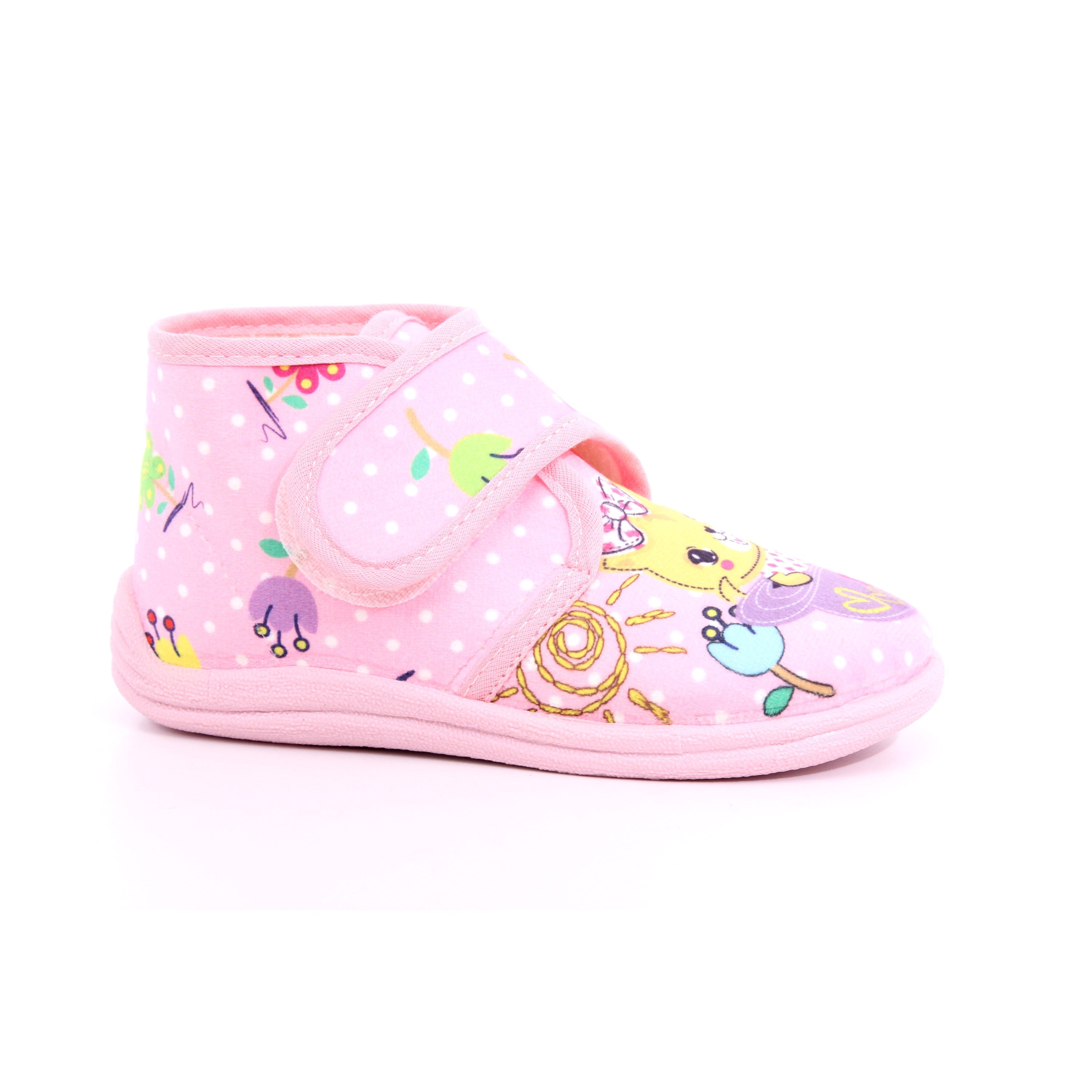 POLACCHINO VELCRO BIMBO ROSA