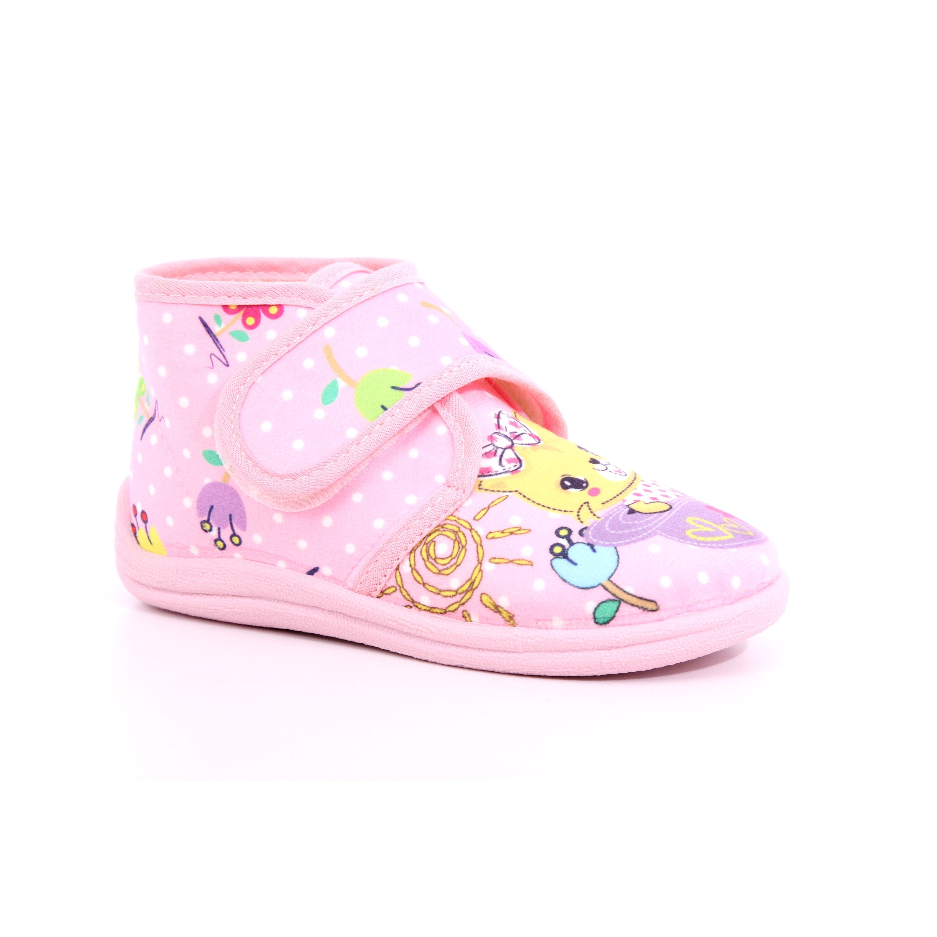 POLACCHINO VELCRO BIMBO ROSA