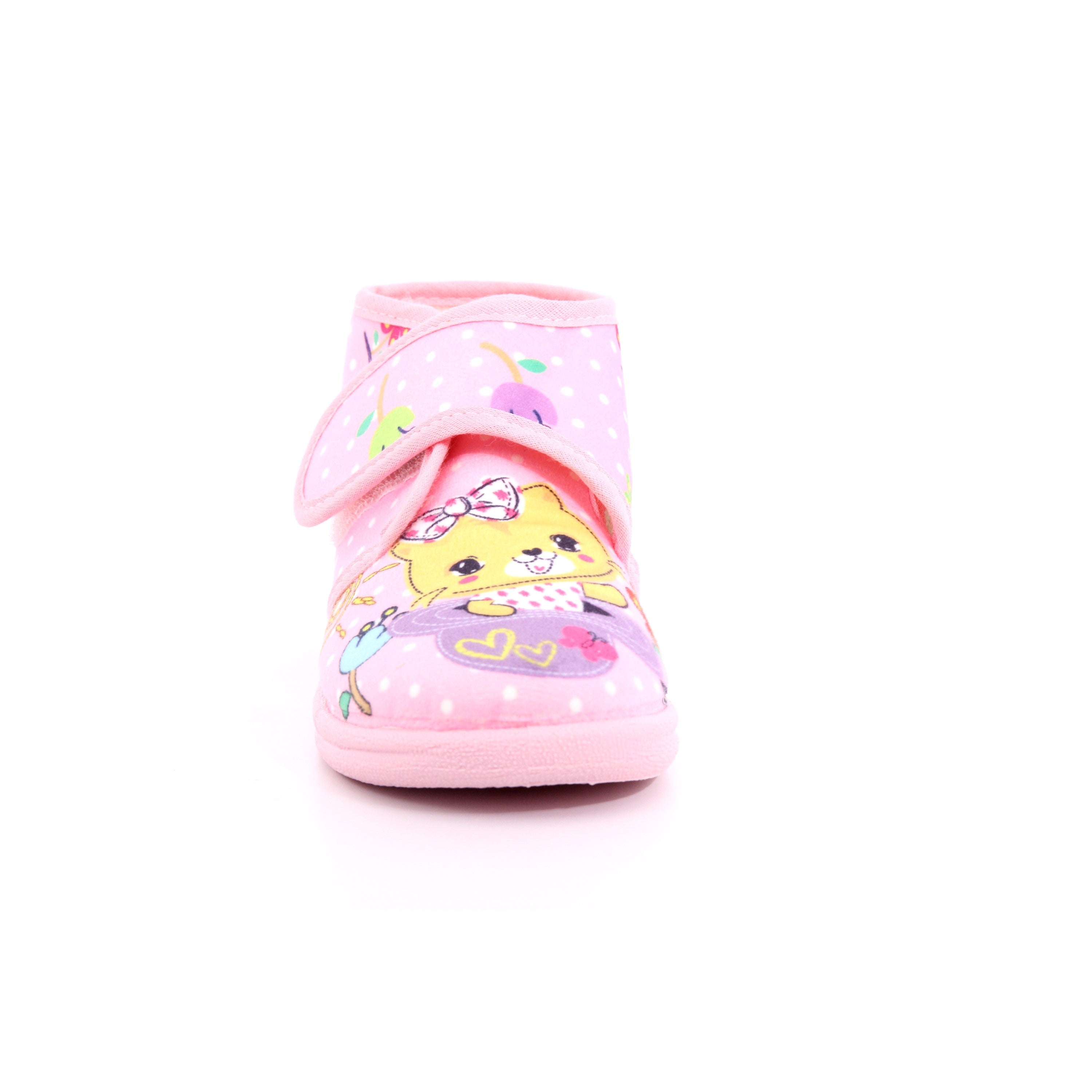 POLACCHINO VELCRO BIMBO ROSA
