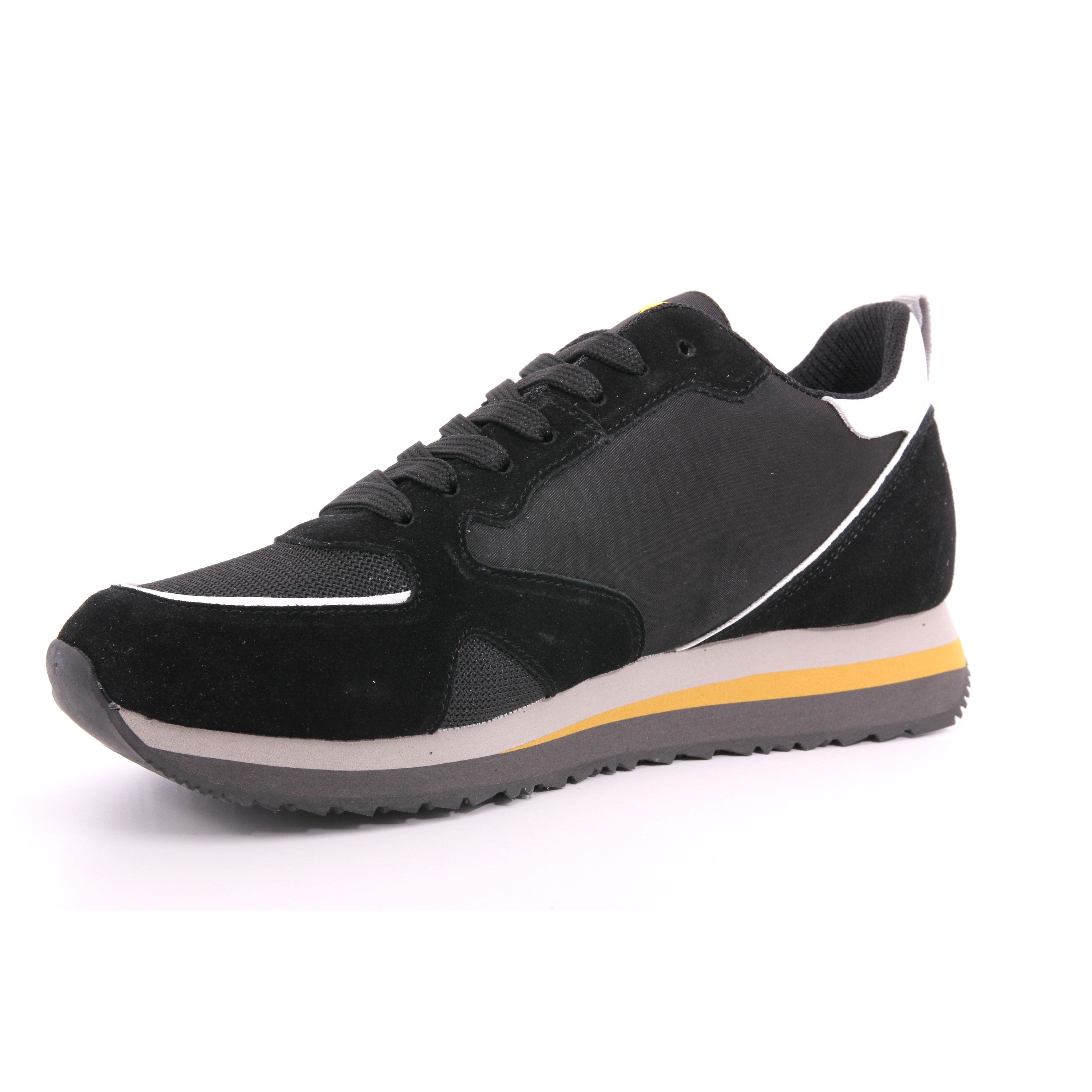 WEN 0098 LOW M S.FABRIC/SUEDE BLACK