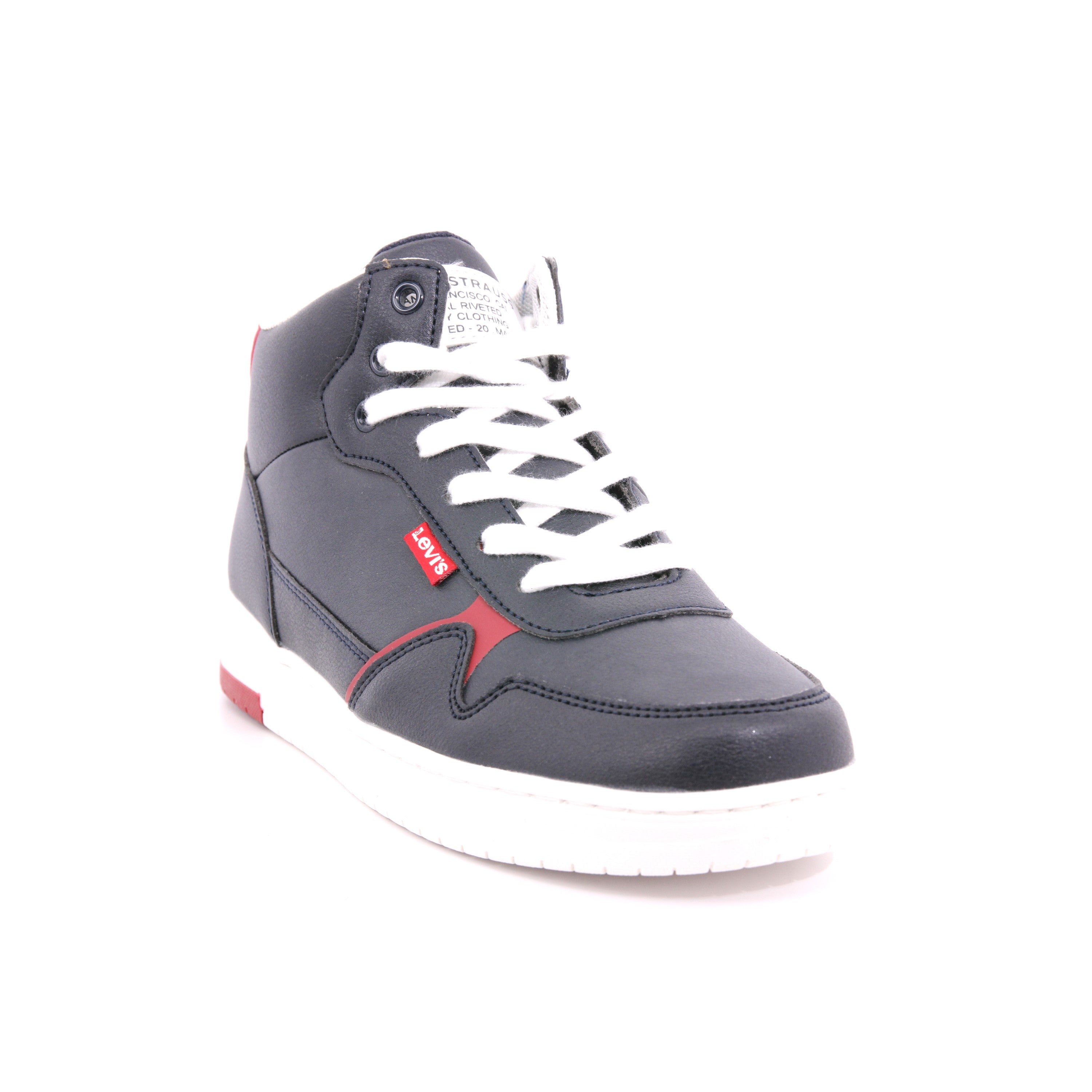 SHOT MID 0029 NAVY RED LACCI