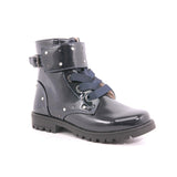 STIVALETTO MOTO VERNICE 030 MARINO
