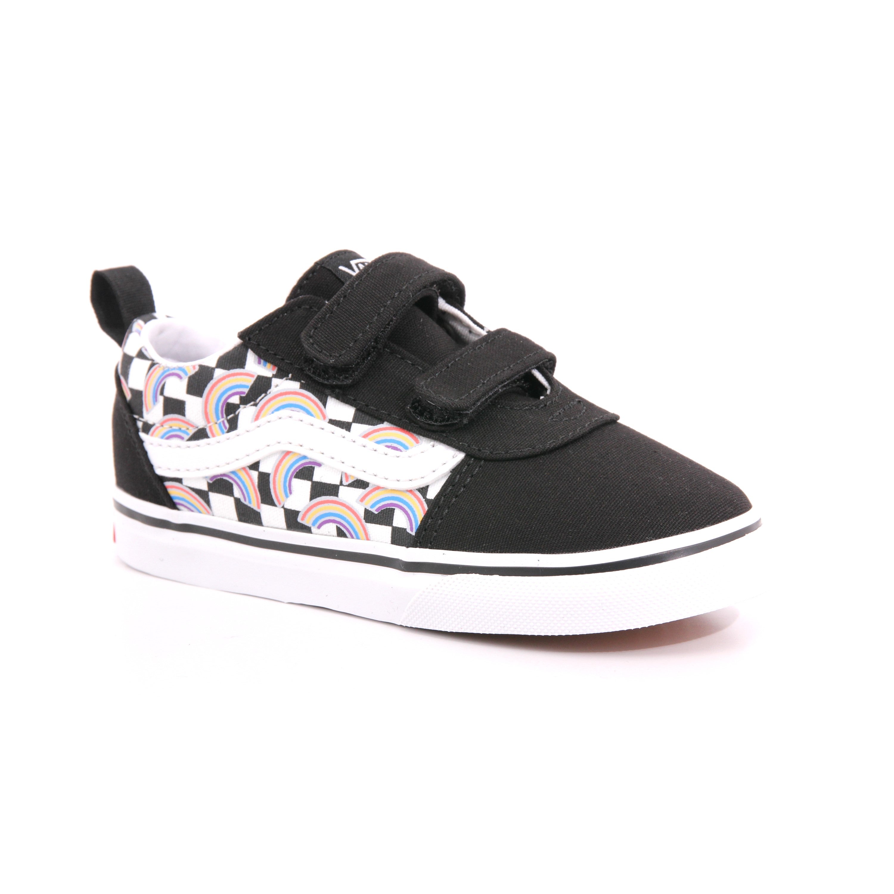 TD WARD V RAINBOW CHECKERBOARD MULTI/WHITE