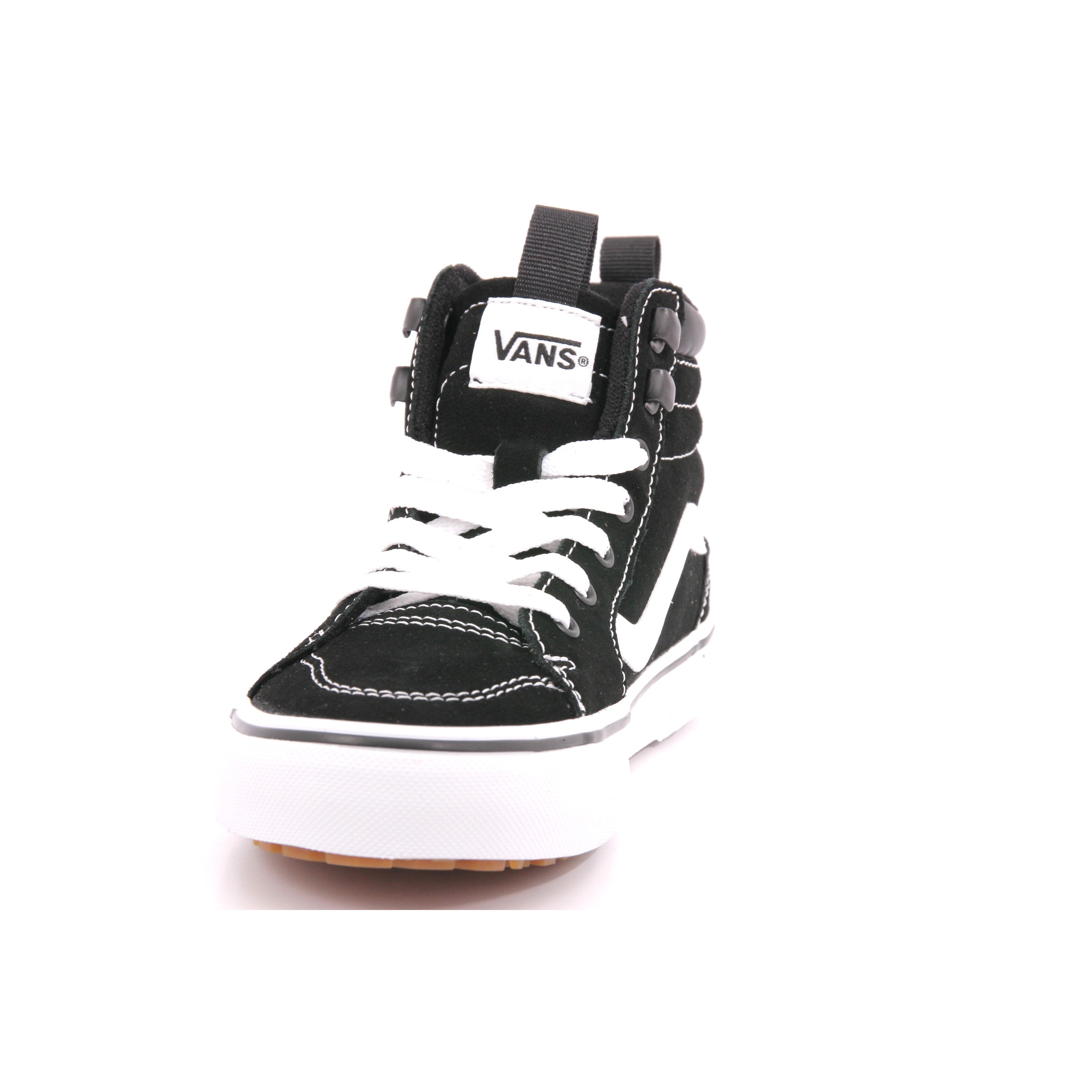 YT FILMORE HI VANSGUARD SUEDE BLACK/WHITE