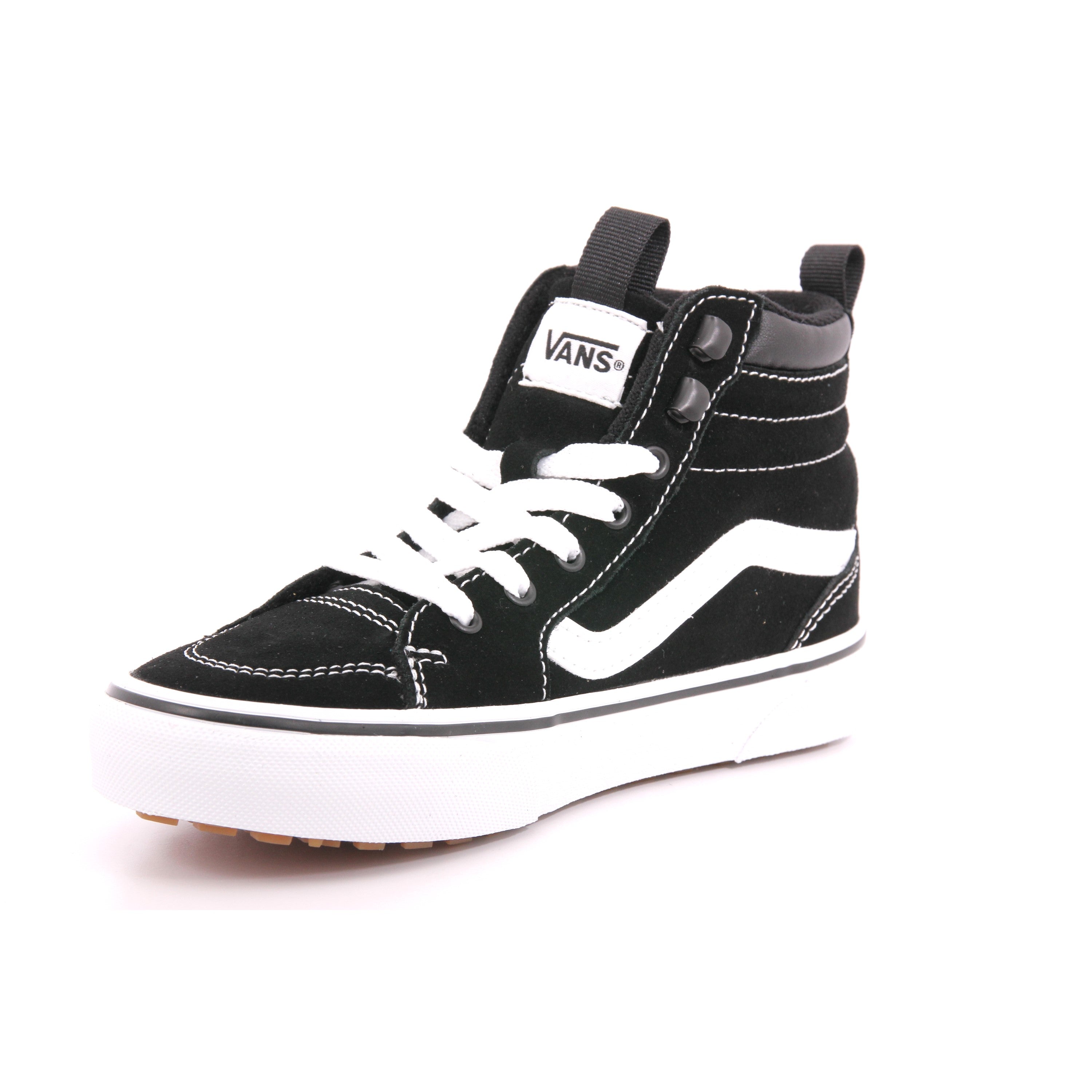 YT FILMORE HI VANSGUARD SUEDE BLACK/WHITE