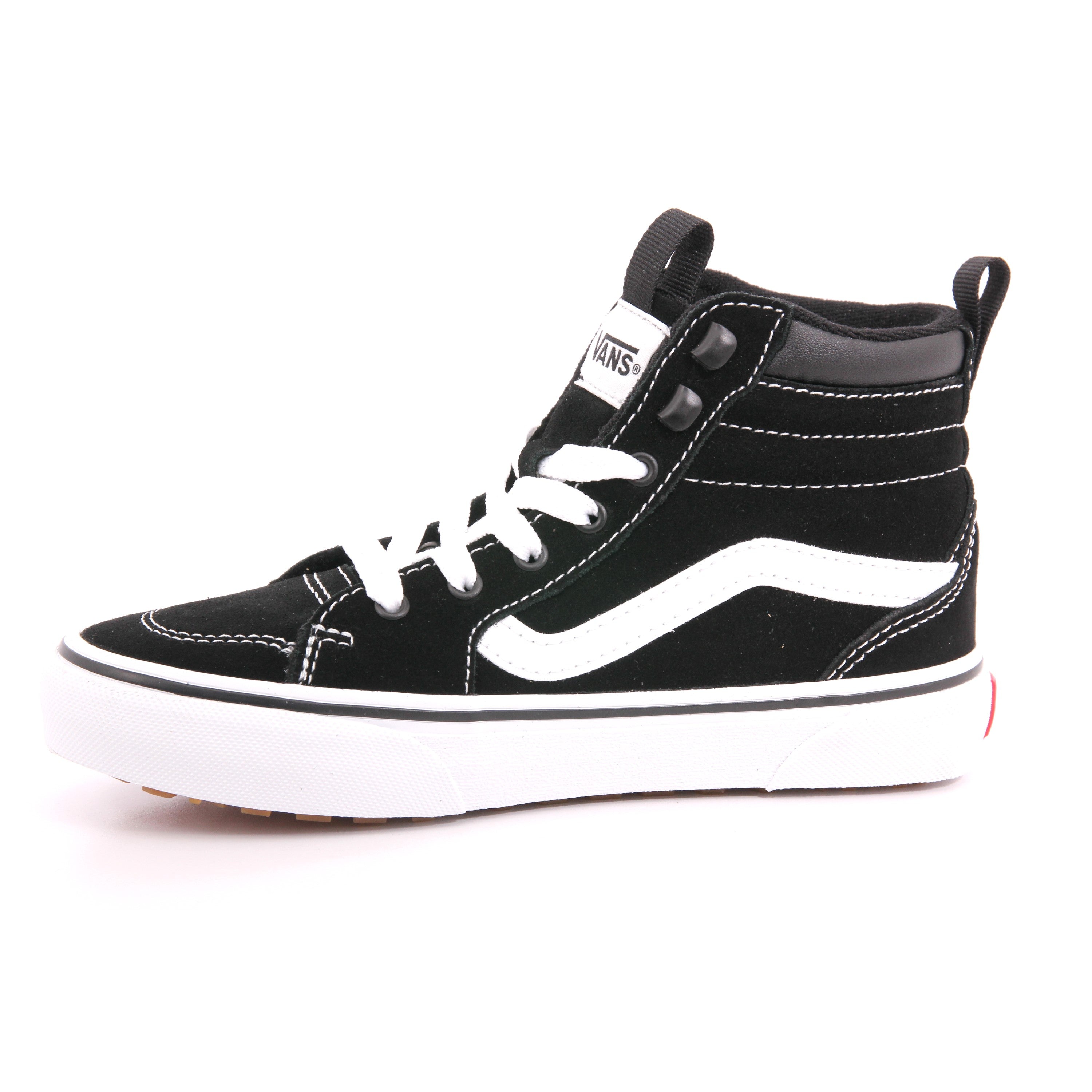 YT FILMORE HI VANSGUARD SUEDE BLACK/WHITE