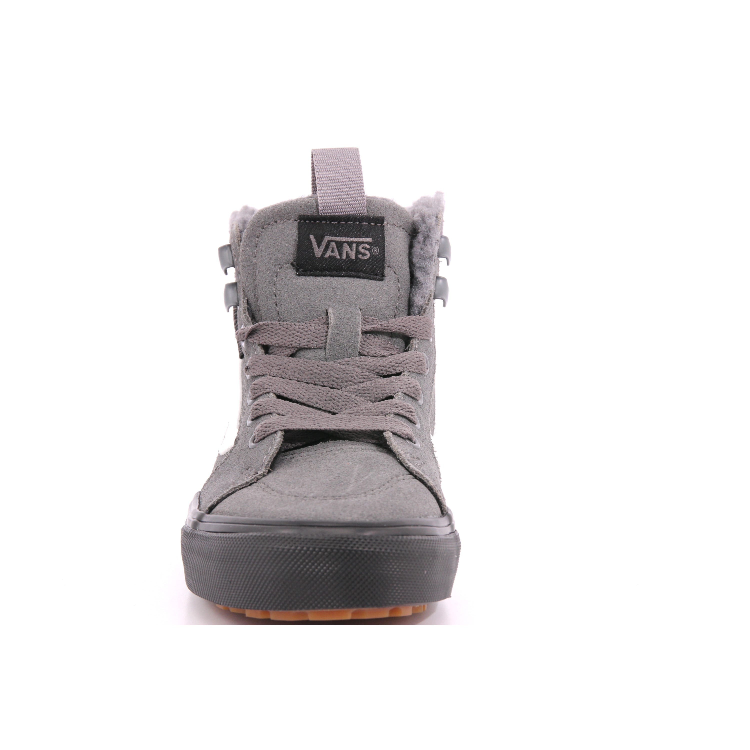 YT FILMORE HI VANSGUARD SHERPA SUEDE PEWTER/BLK
