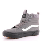 YT FILMORE HI VANSGUARD SHERPA SUEDE PEWTER/BLK