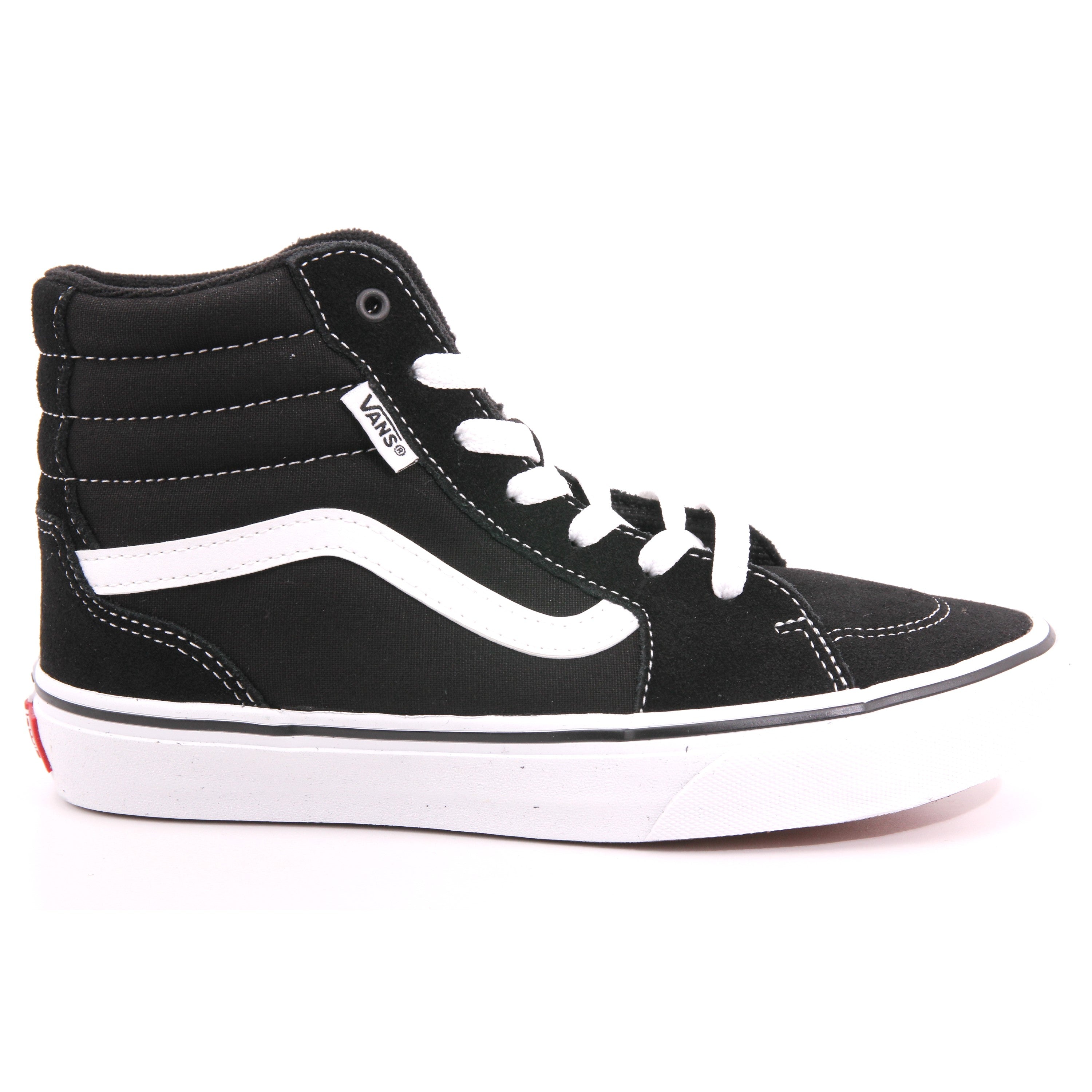 YT FILMORE HI SUEDE/CANVAS BLACK/WHITE
