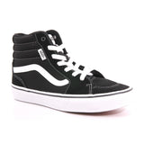 YT FILMORE HI SUEDE/CANVAS BLACK/WHITE