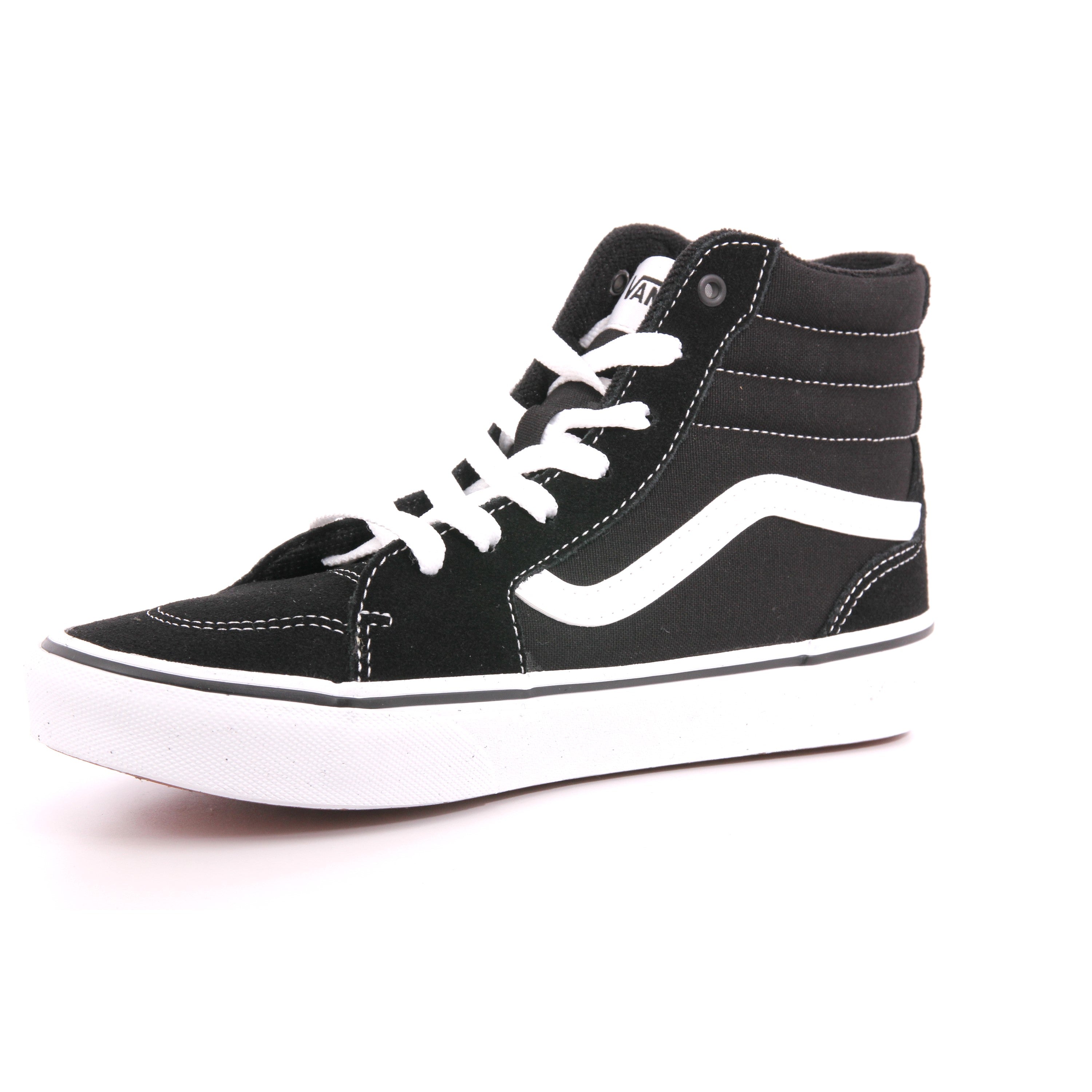 YT FILMORE HI SUEDE/CANVAS BLACK/WHITE