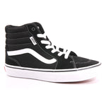 YT FILMORE HI SUEDE/CANVAS BLACK/WHITE