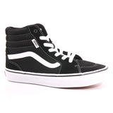 YT FILMORE HI SUEDE/CANVAS BLACK/WHITE
