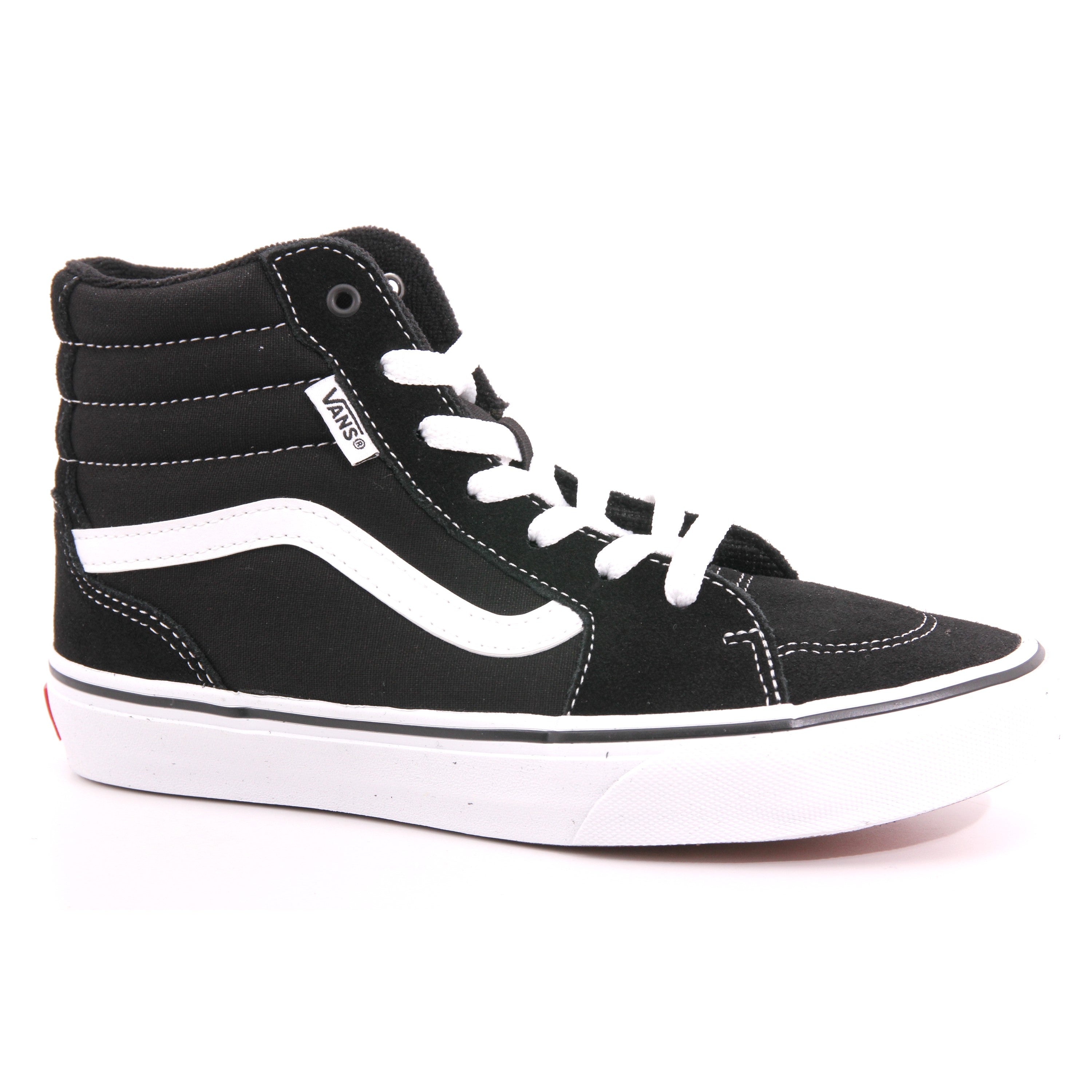 YT FILMORE HI SUEDE/CANVAS BLACK/WHITE