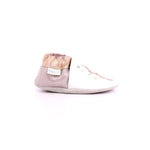DANCING MOUSE CUIR NAPPA+G 33 BLANC ROSE GLITTER