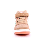 KICKALIEN SUEDE+PU+MESH 113 BEIGE ROSE GLITTER