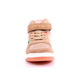 KICKALIEN SUEDE+PU+MESH 113 BEIGE ROSE GLITTER