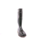 STIVALE PIOGGIA LINA GLITTER ARGENTO NERO