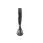 STIVALE PIOGGIA LINA GLITTER ARGENTO NERO
