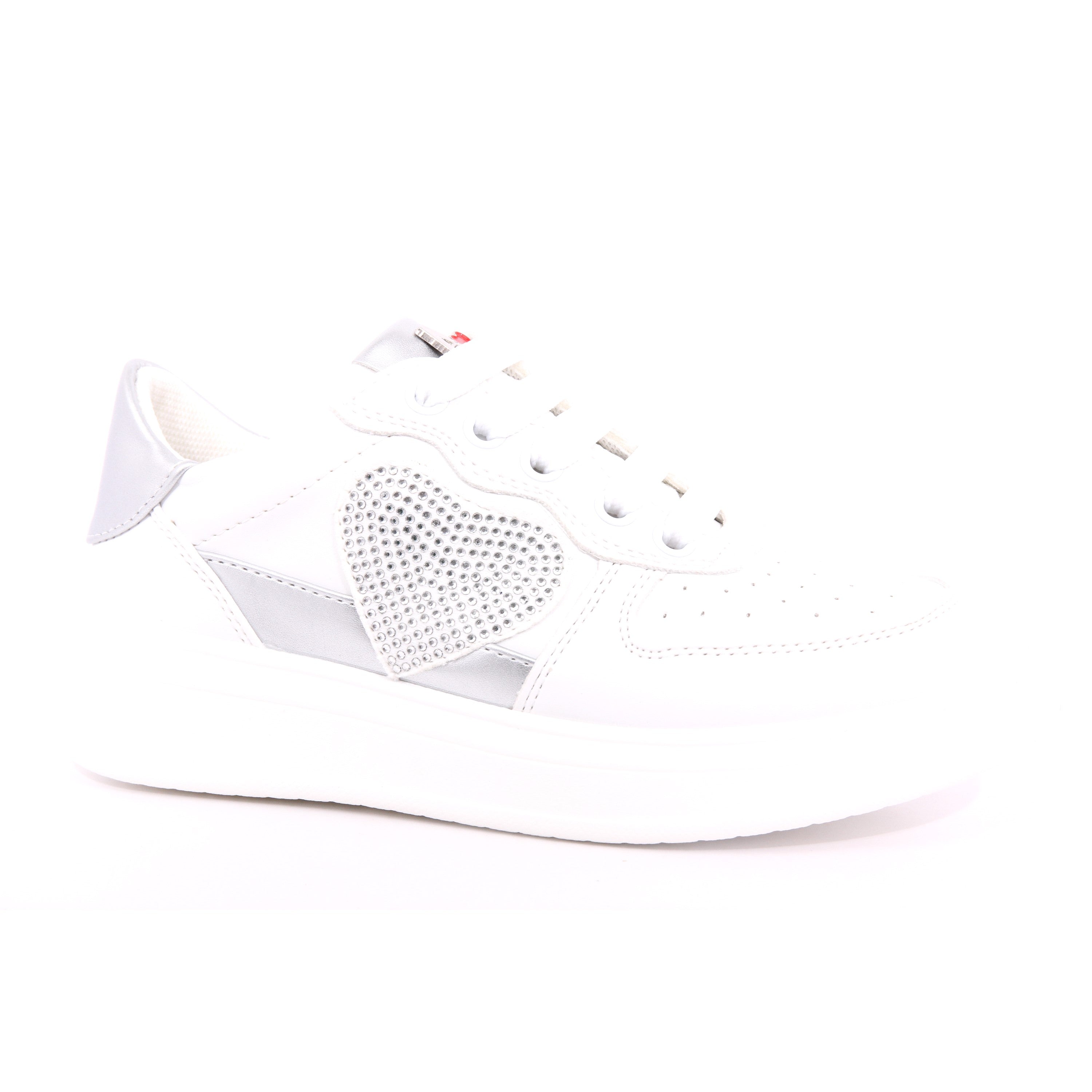 WHITE/SILVER