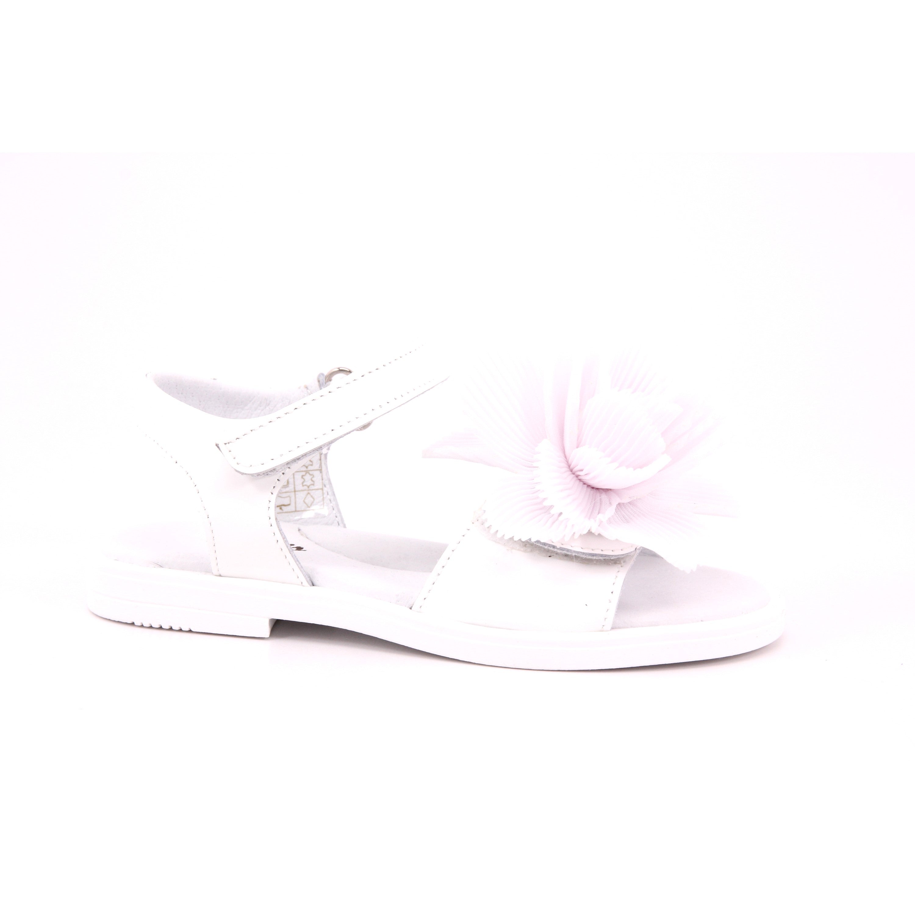SANDALS VERNICE BIANCO FIOCCO BIANCO