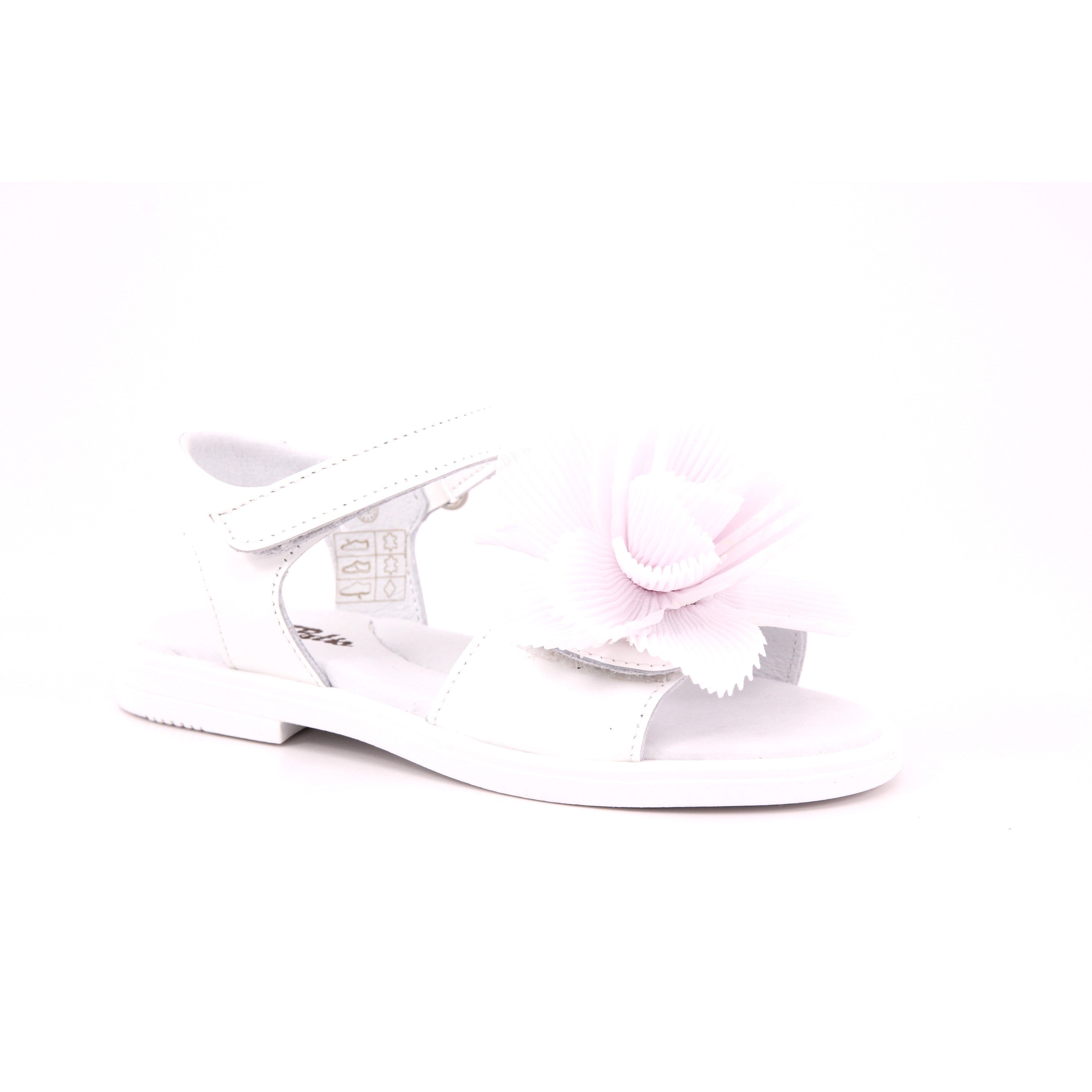SANDALS VERNICE BIANCO FIOCCO BIANCO