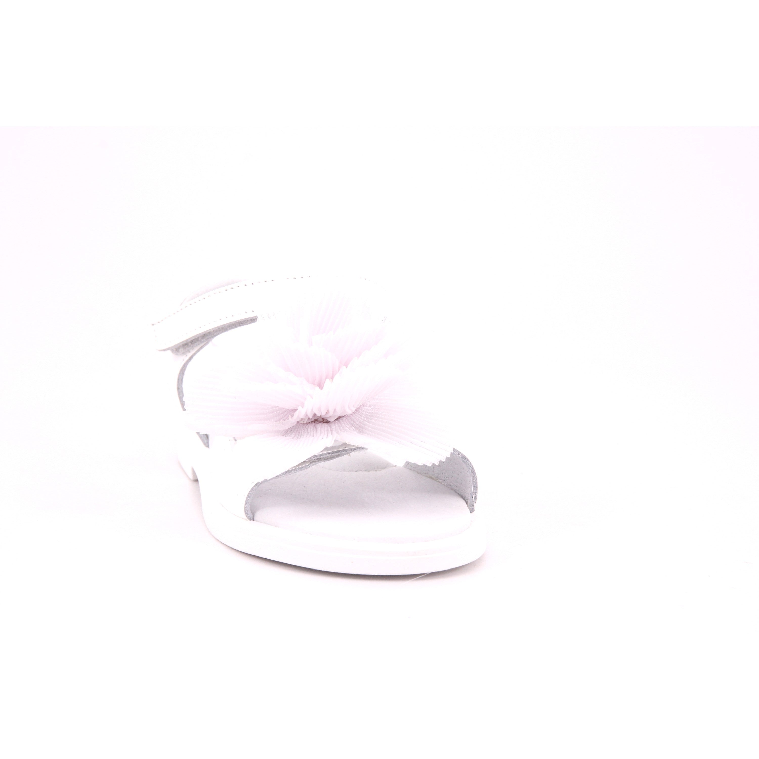 SANDALS VERNICE BIANCO FIOCCO BIANCO