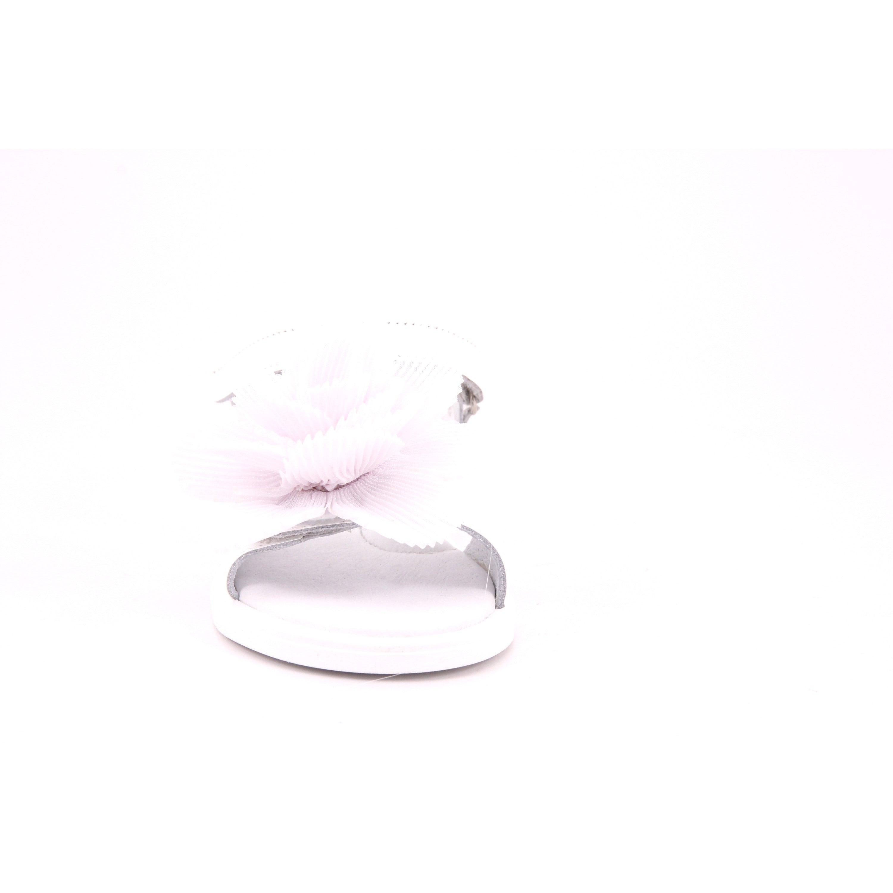 SANDALS VERNICE BIANCO FIOCCO BIANCO