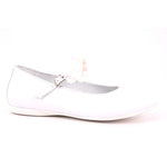 GIRLS NAPPA BIANCO FIORI BIANCHI
