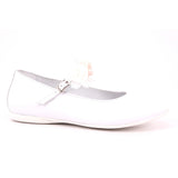 GIRLS NAPPA BIANCO FIORI BIANCHI