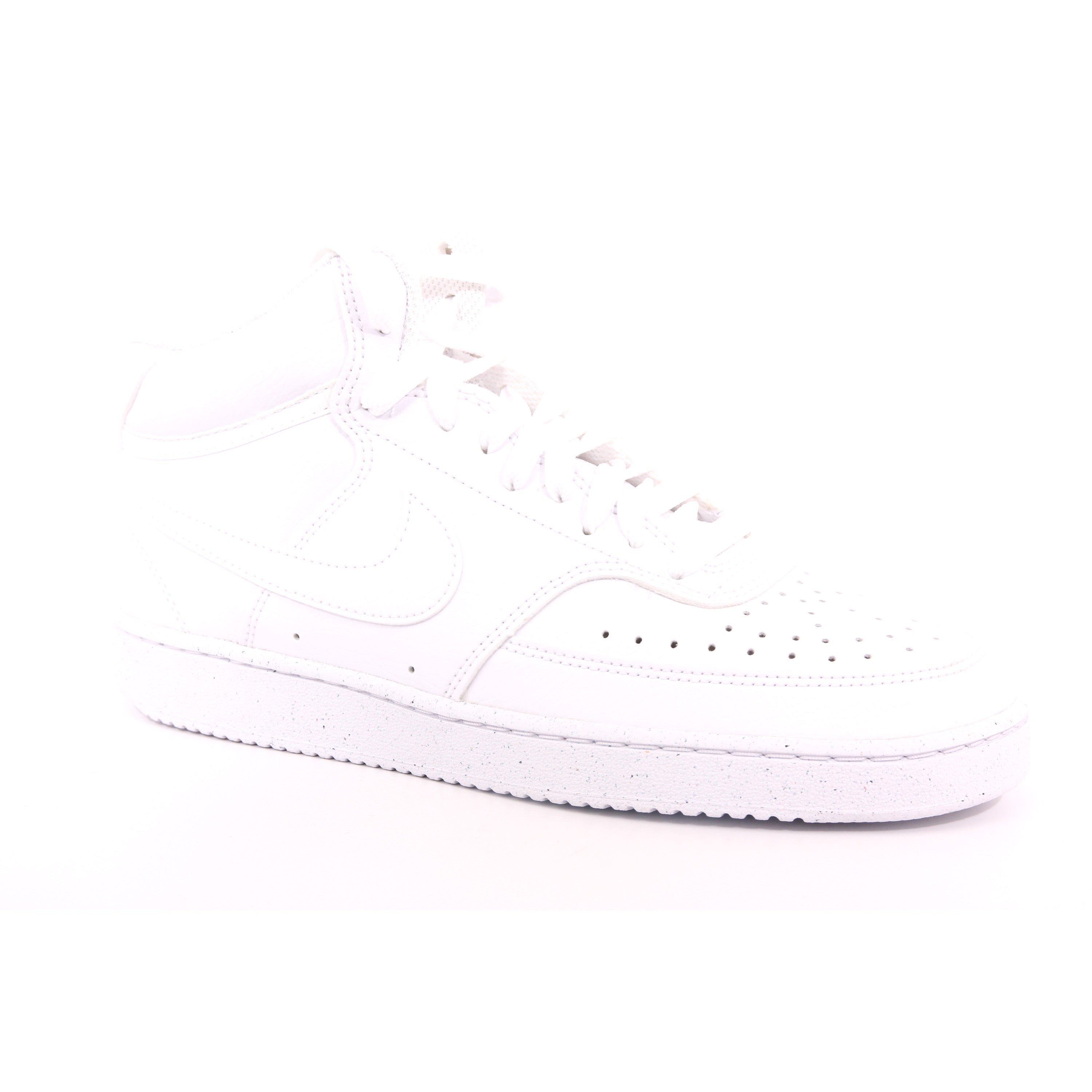 NIKE COURT VISION MID NN WHITE/WHITE-WHITE