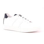 SCARPA VITELLO BIANCO/BLU