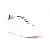 SCARPA VITELLO BIANCO/BLU