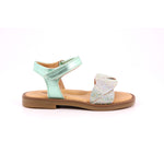 SANDALS MENTA LAMINATO PUNTA GLITTER