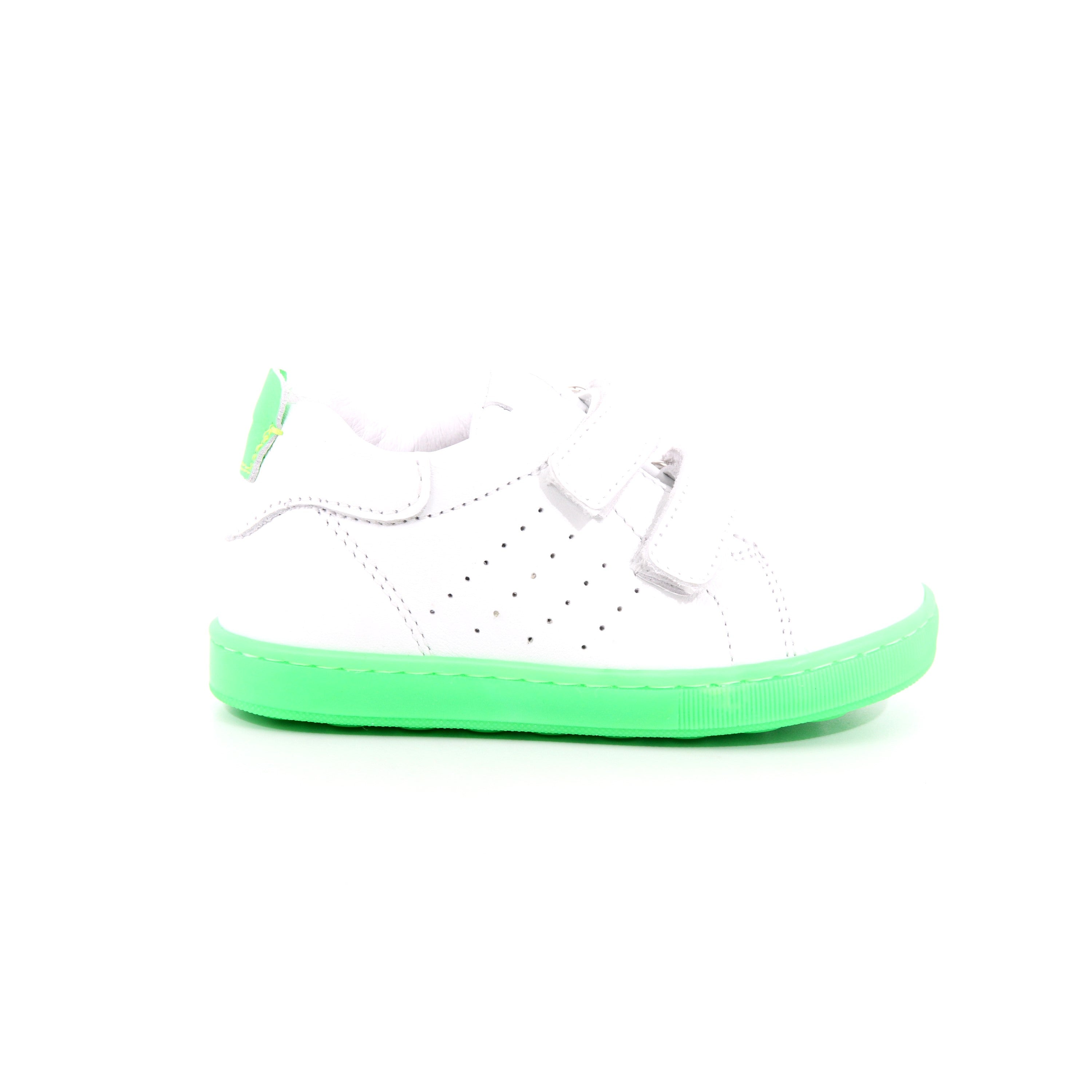 BIANCO/VERDE FLUO