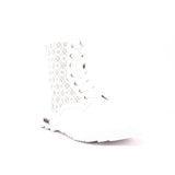 SABBATH 0034 MID J PU WHITE/PERFORATED FLOWERS
